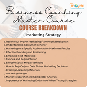 Business Coaching Master Course - In Person