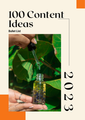 100 + 6 Content Ideas for Social Media (Ebook)